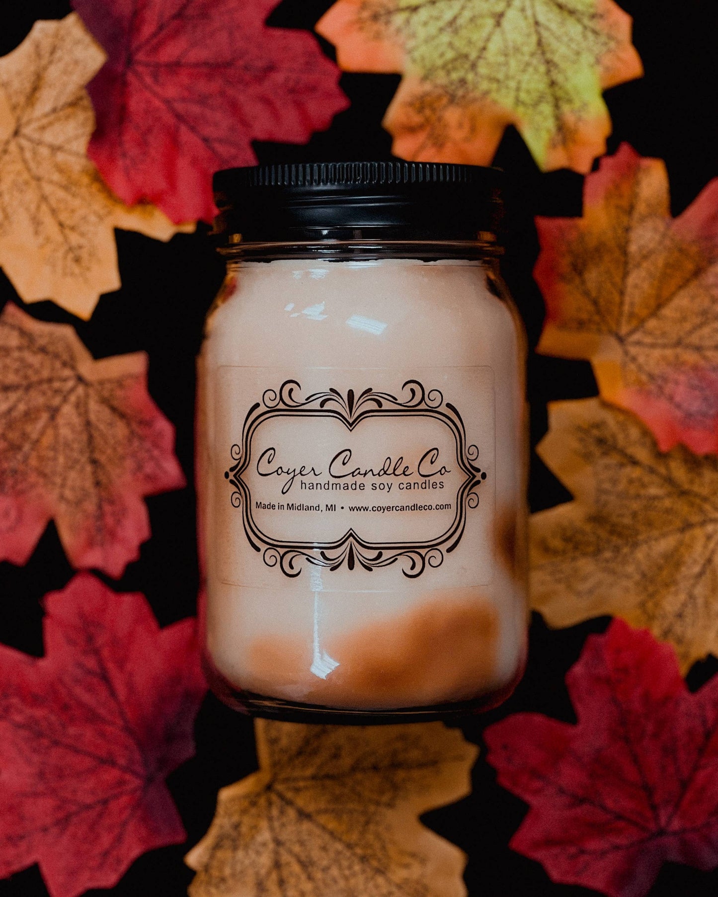 16 oz Pint Mason Jar Candles - Winter & Christmas Collection