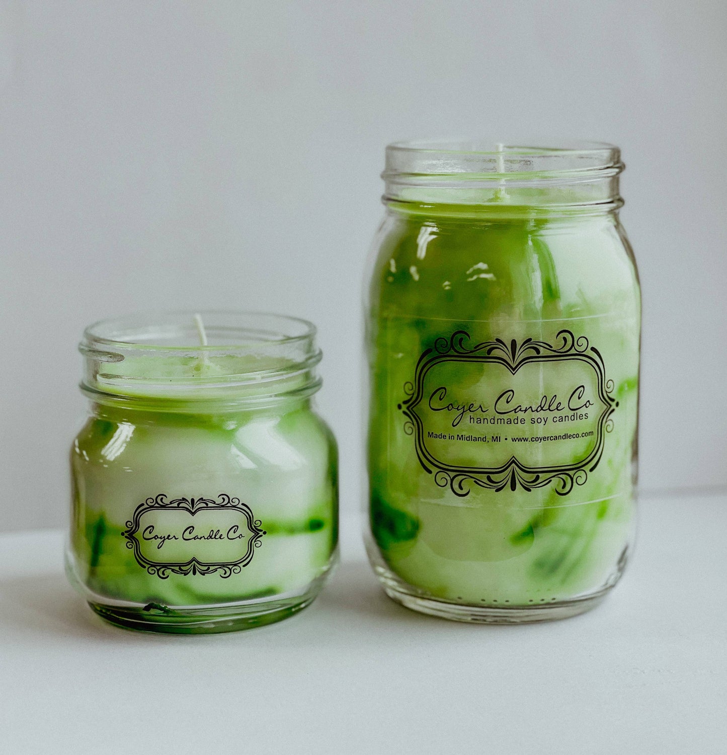 16 oz Pint Mason Jar Candles - Winter & Christmas Collection