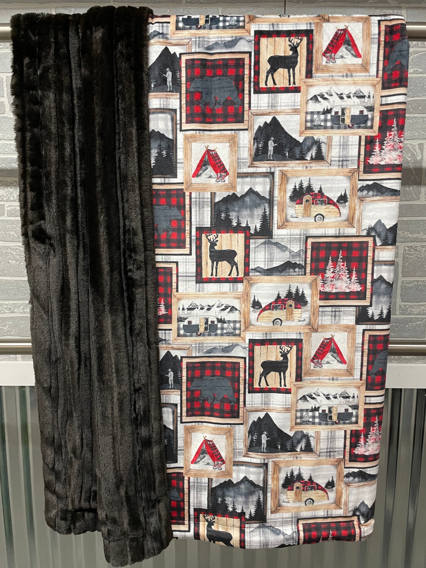 Stephanie Underwood - XL Outdoor Print with Espresso Vienna
