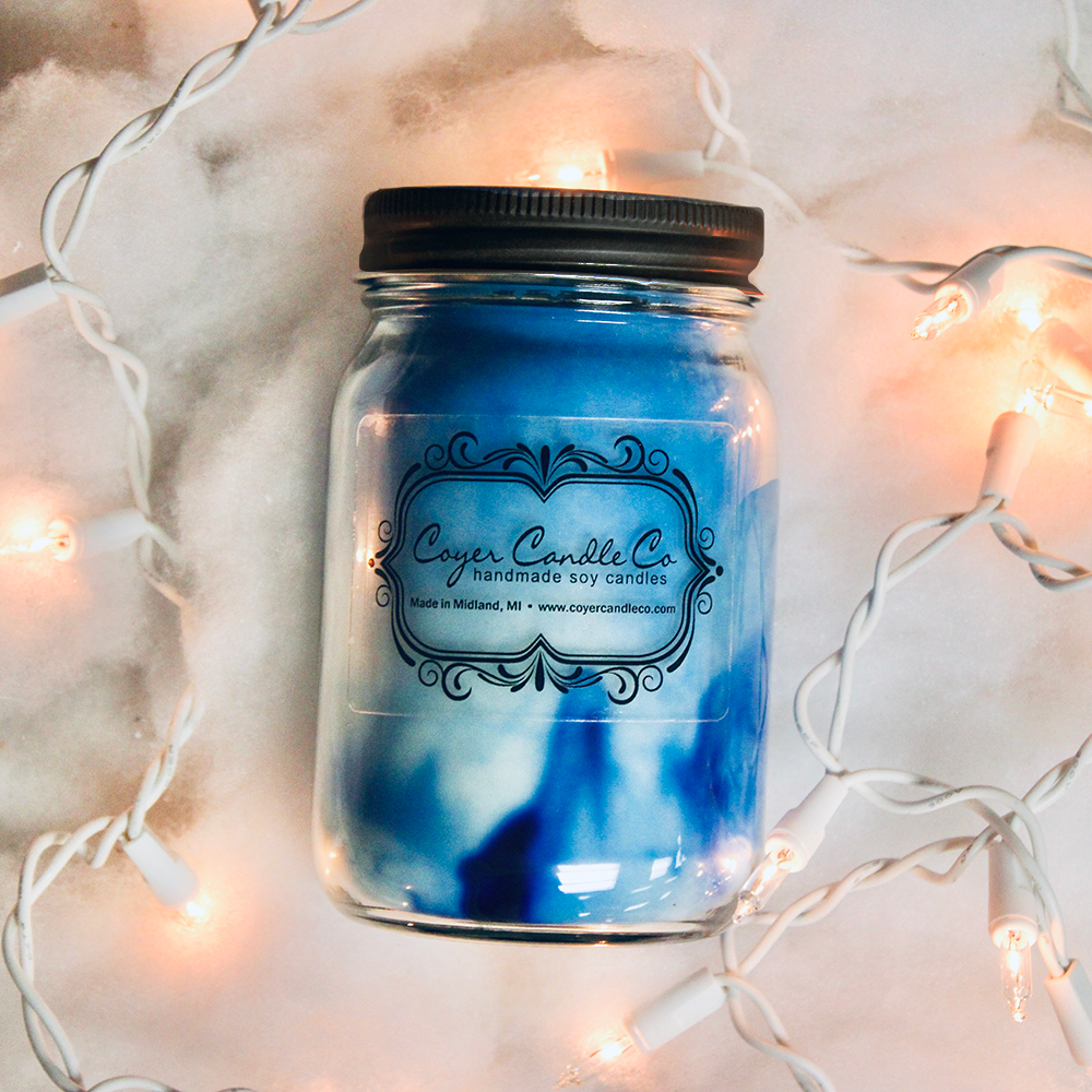 16 oz Pint Mason Jar Candles - Winter & Christmas Collection