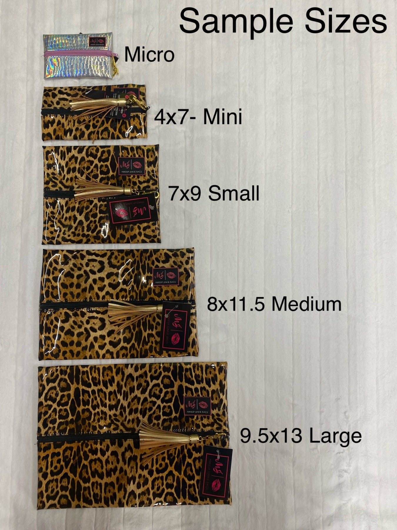 Bonnie and Hide Turquoise Make-up Junkie Bag