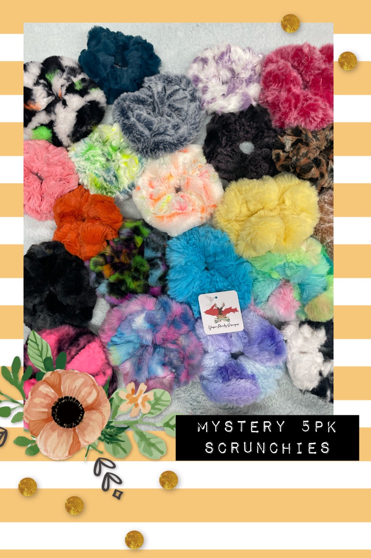 Mystery 5pk Scrunchies