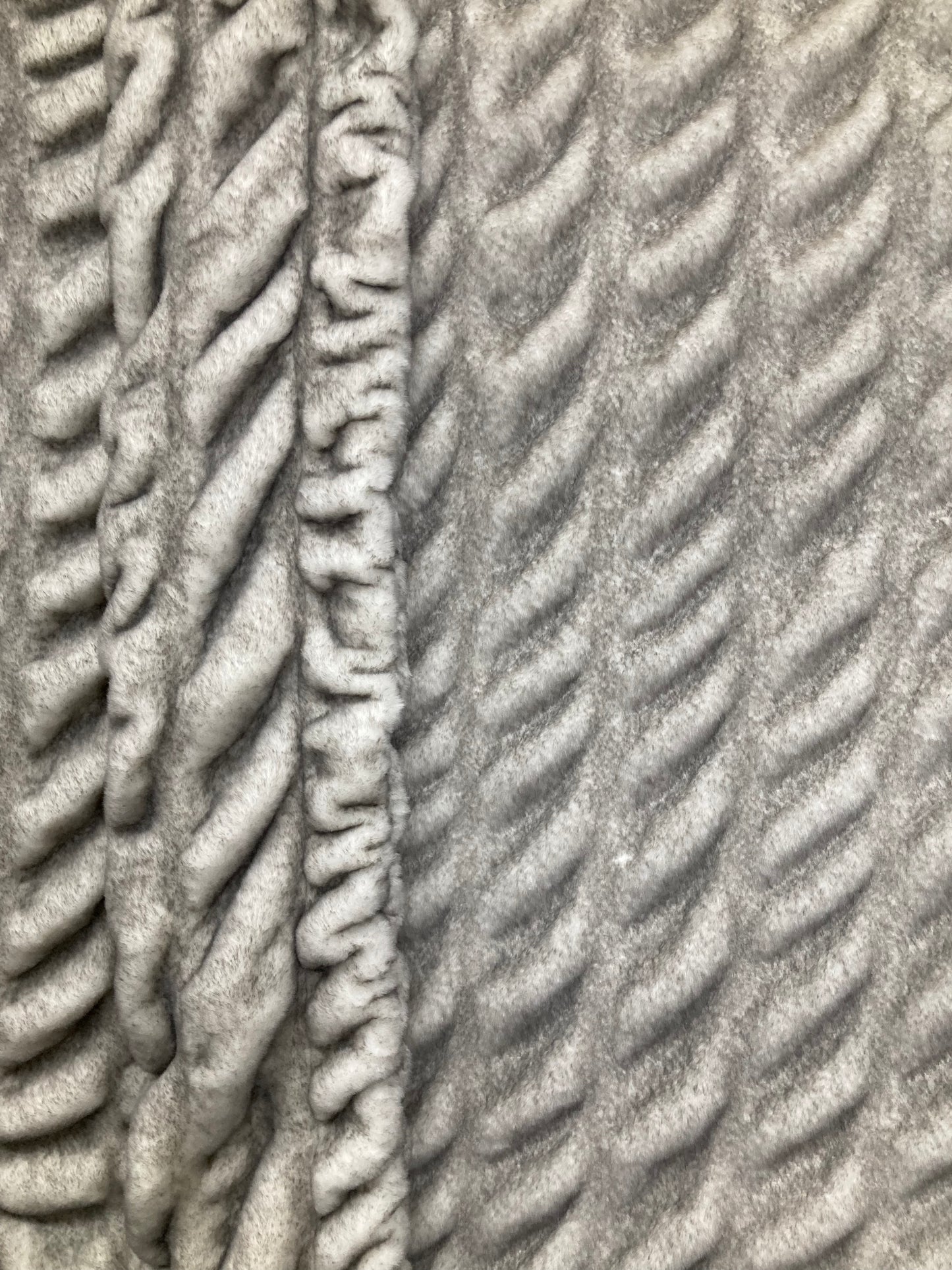 Charcoal Frosted Puppy Sharpei Blanket