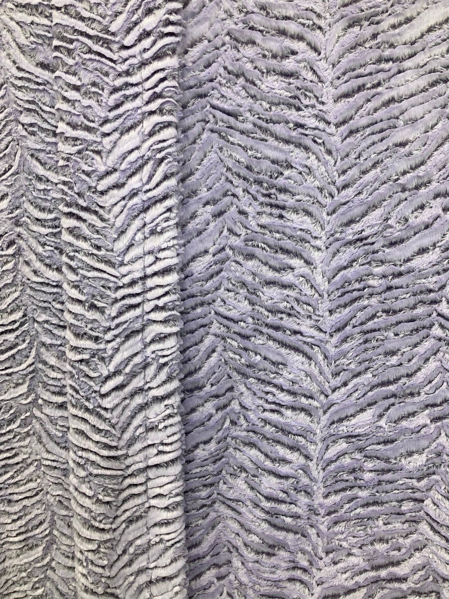 Iris Frosted Zebra Blanket