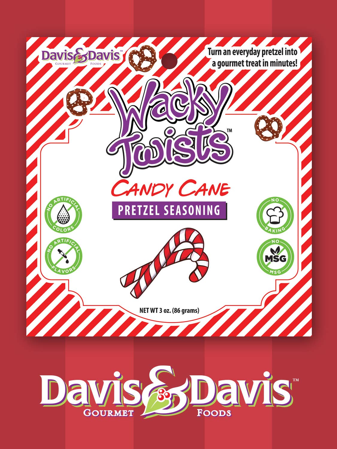 Candy Cane Wacky Twist - 3oz