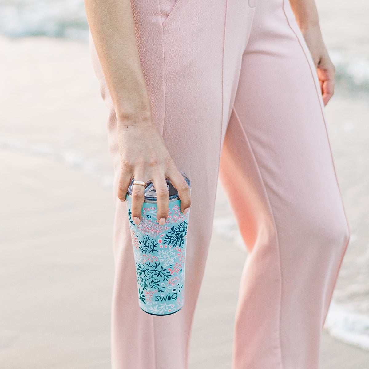 Coral Me Crazy Tumbler (22oz)