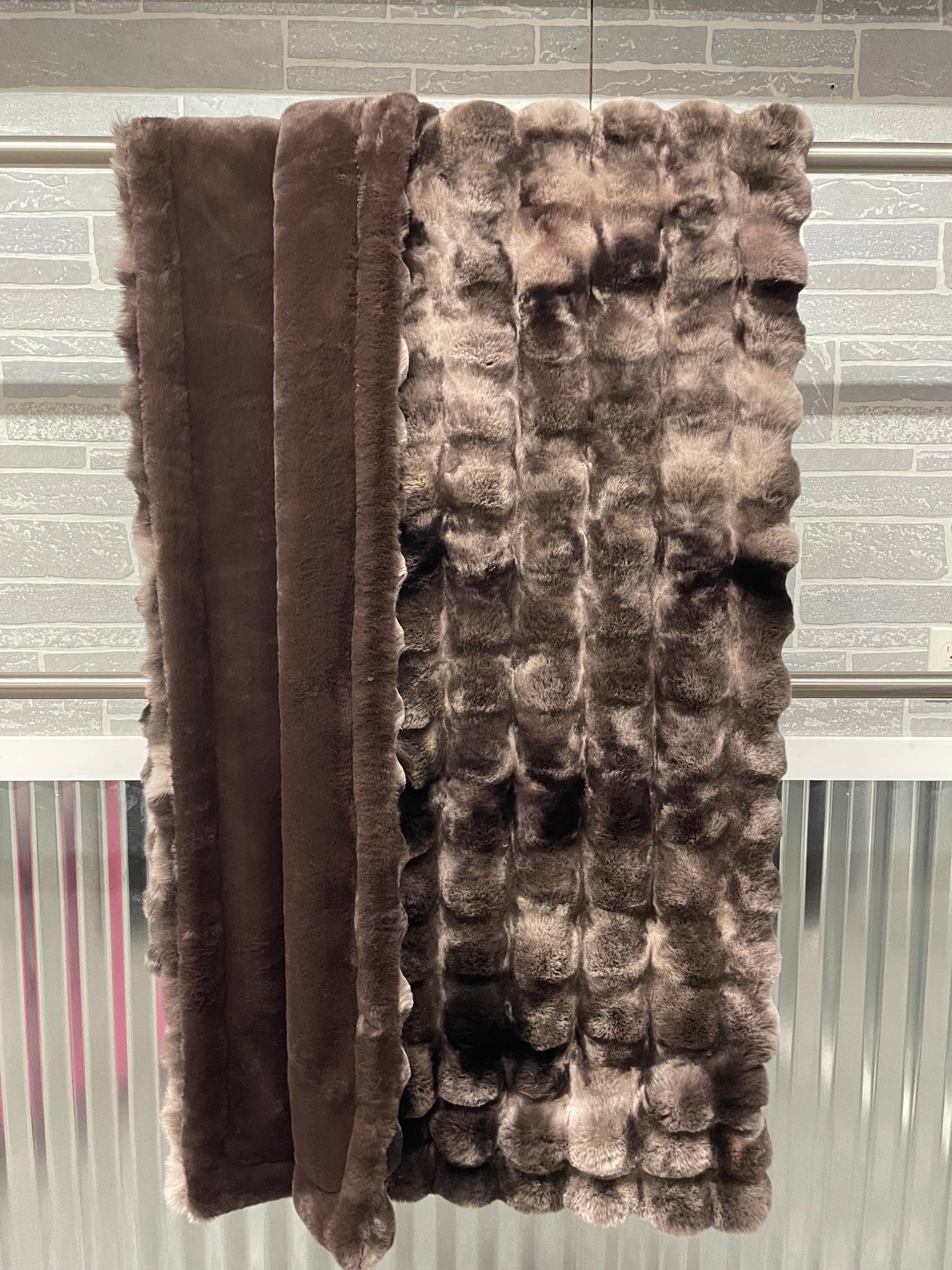 Taylor Lewis- Adult Espresso Pom Pom/ Espresso Encore backing