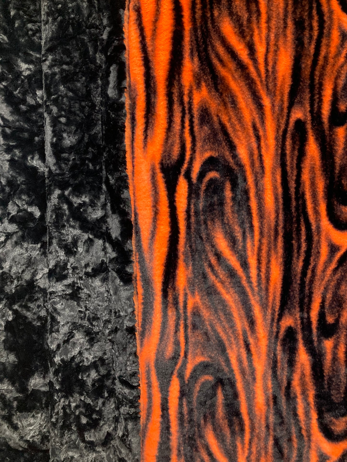 Blaze Orange Milky Way Seal with Black Marble