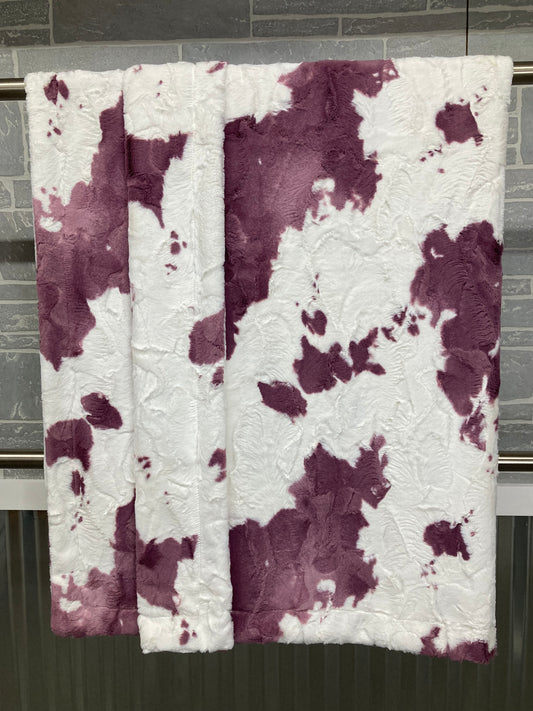 Sugar Plum Calf Blanket