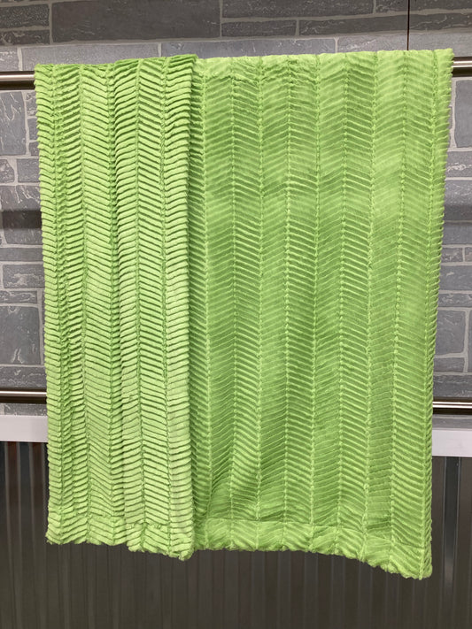 Lime Ziggy Blanket