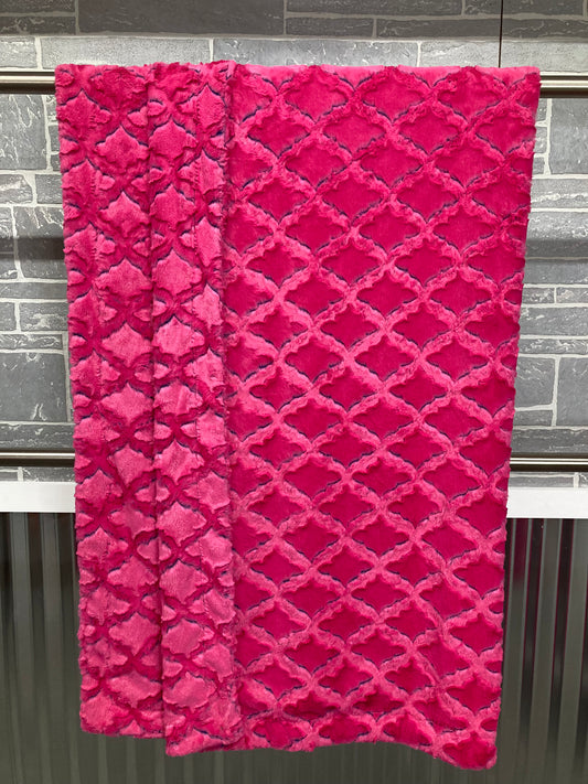 Punch Frosted Lattice Blanket