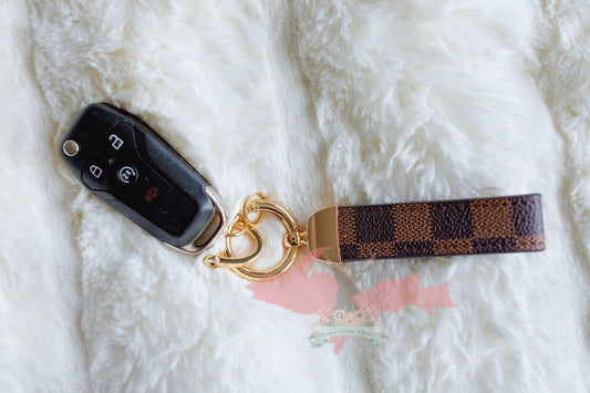 Key Chain - Dark Brown